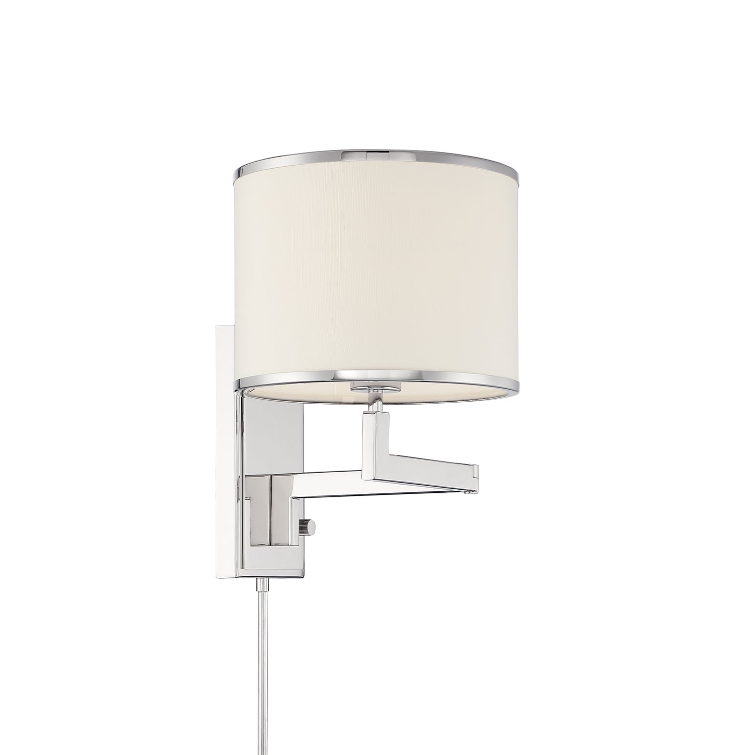 Madison 10'' Polished Nickel Task Sconce