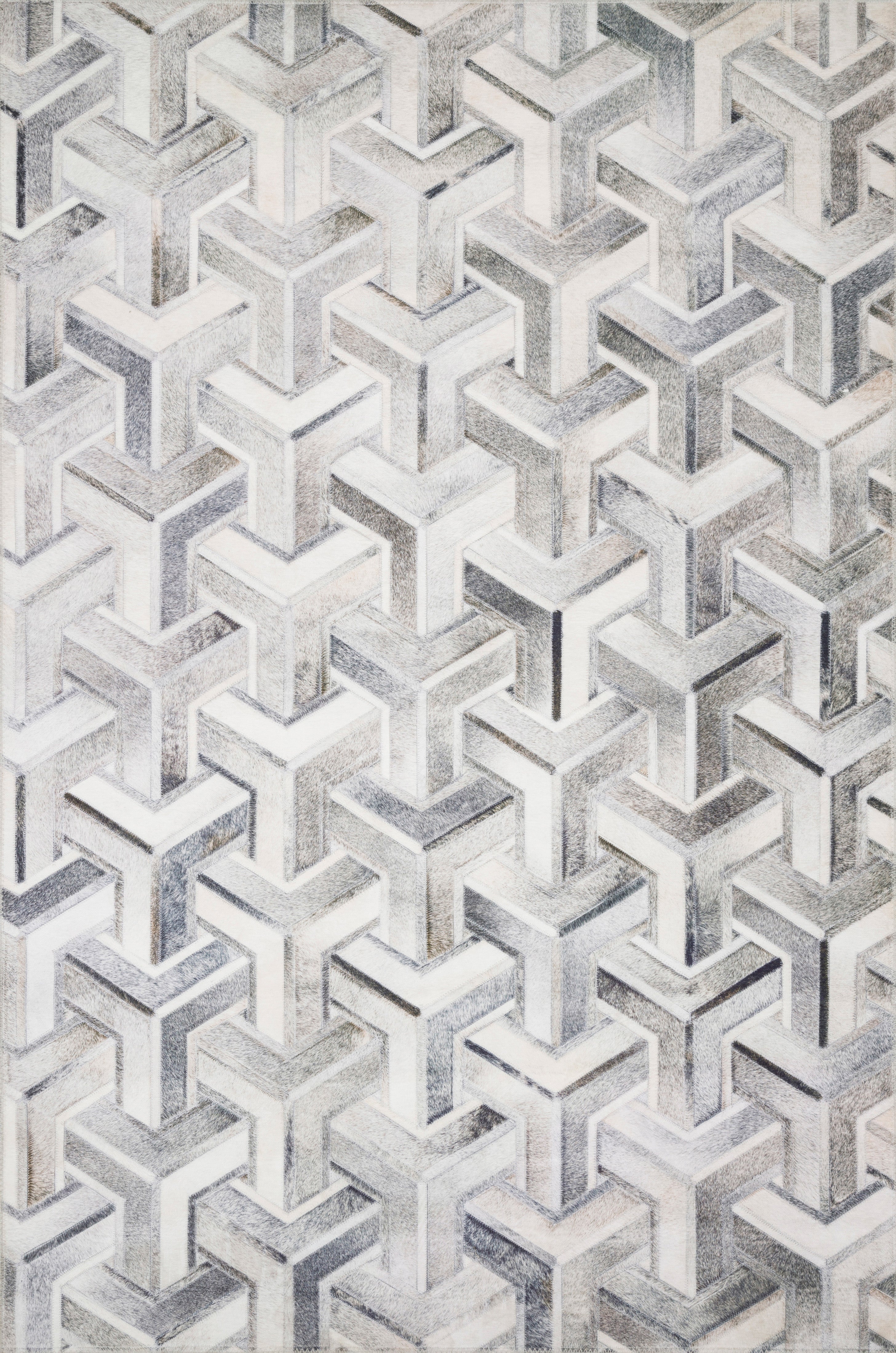 Loloi II | Maddox Collection | Silver / Ivory | MAD-05