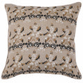 Mandap Mustard on Natural Pillow