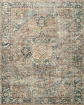 Loloi II | Margot Collection | Terracotta / Lagoon | MAT-02