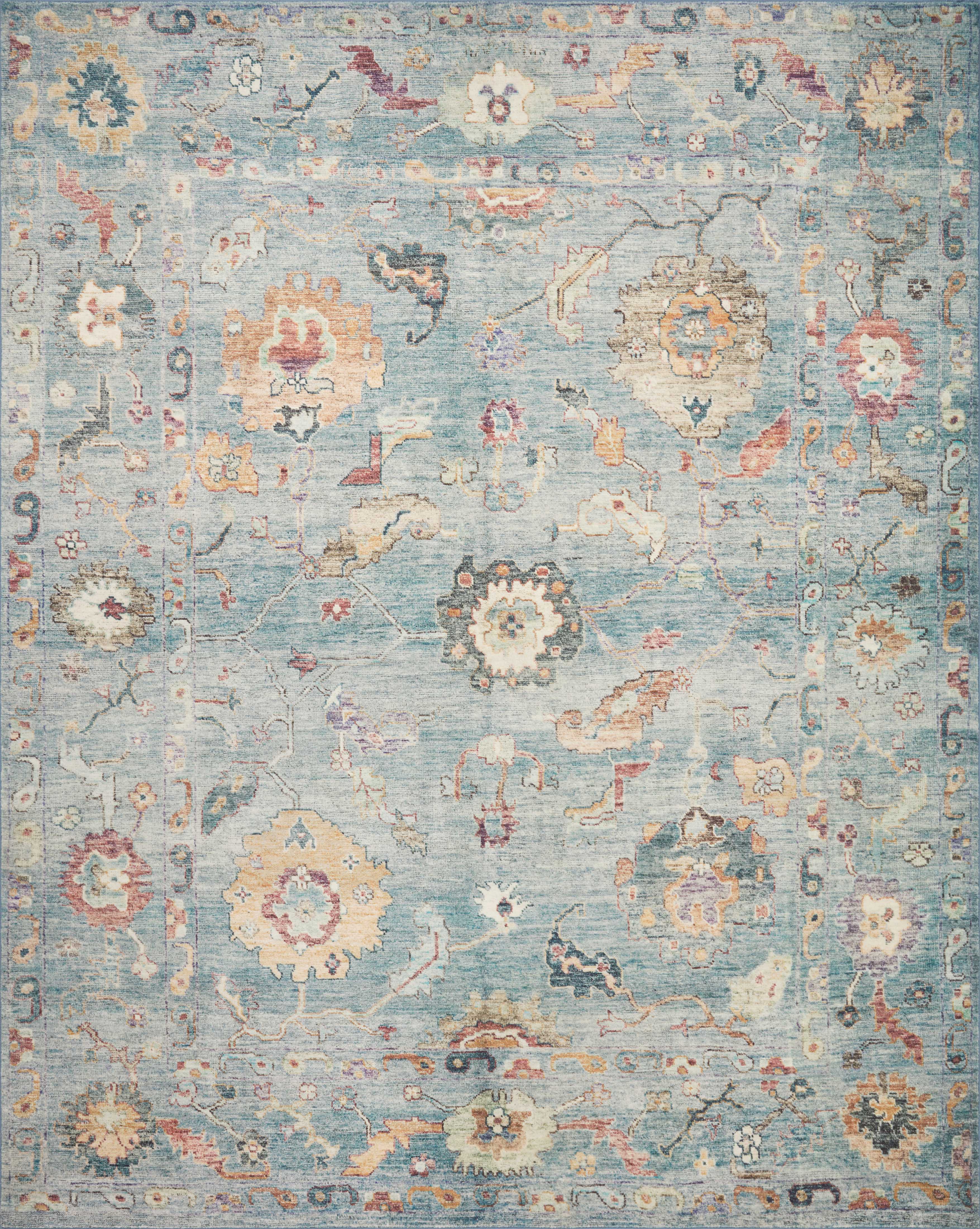 Loloi II | Margot Collection | Denim / Multi | MAT-06