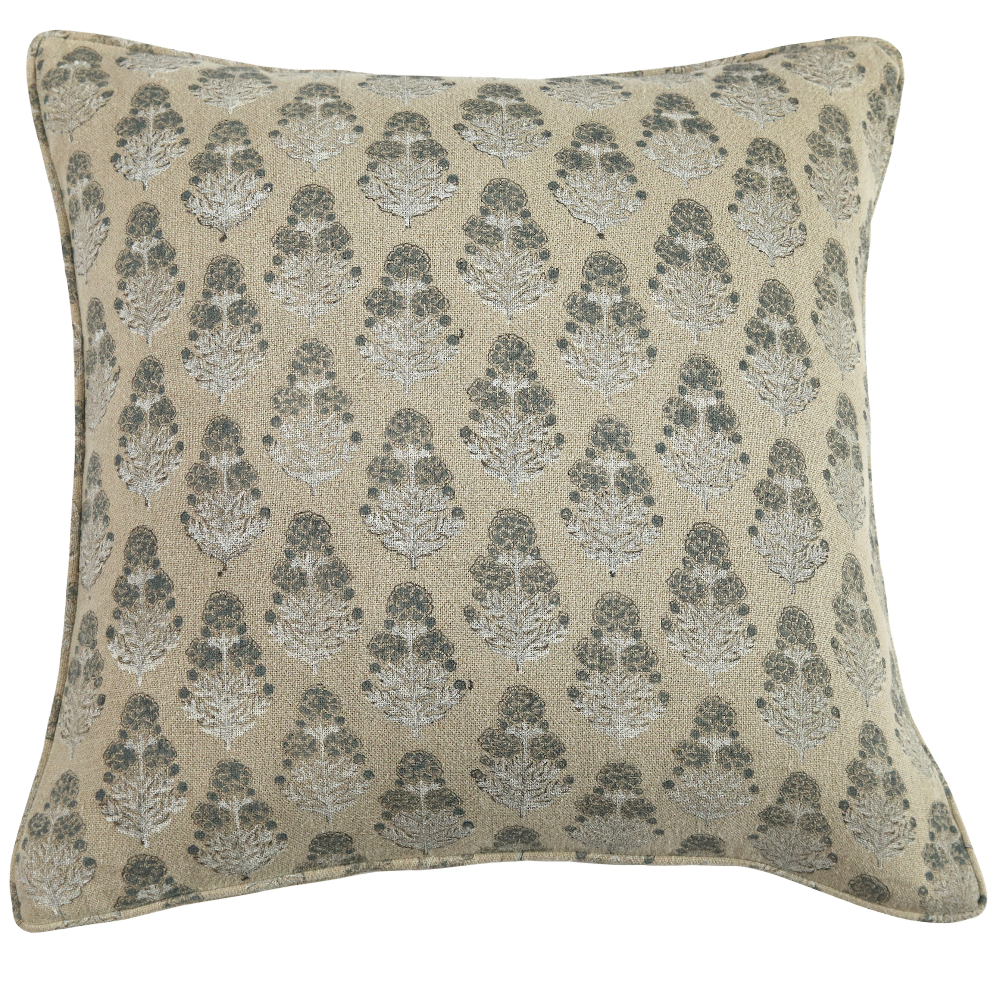 Marigold Graphite Pillow