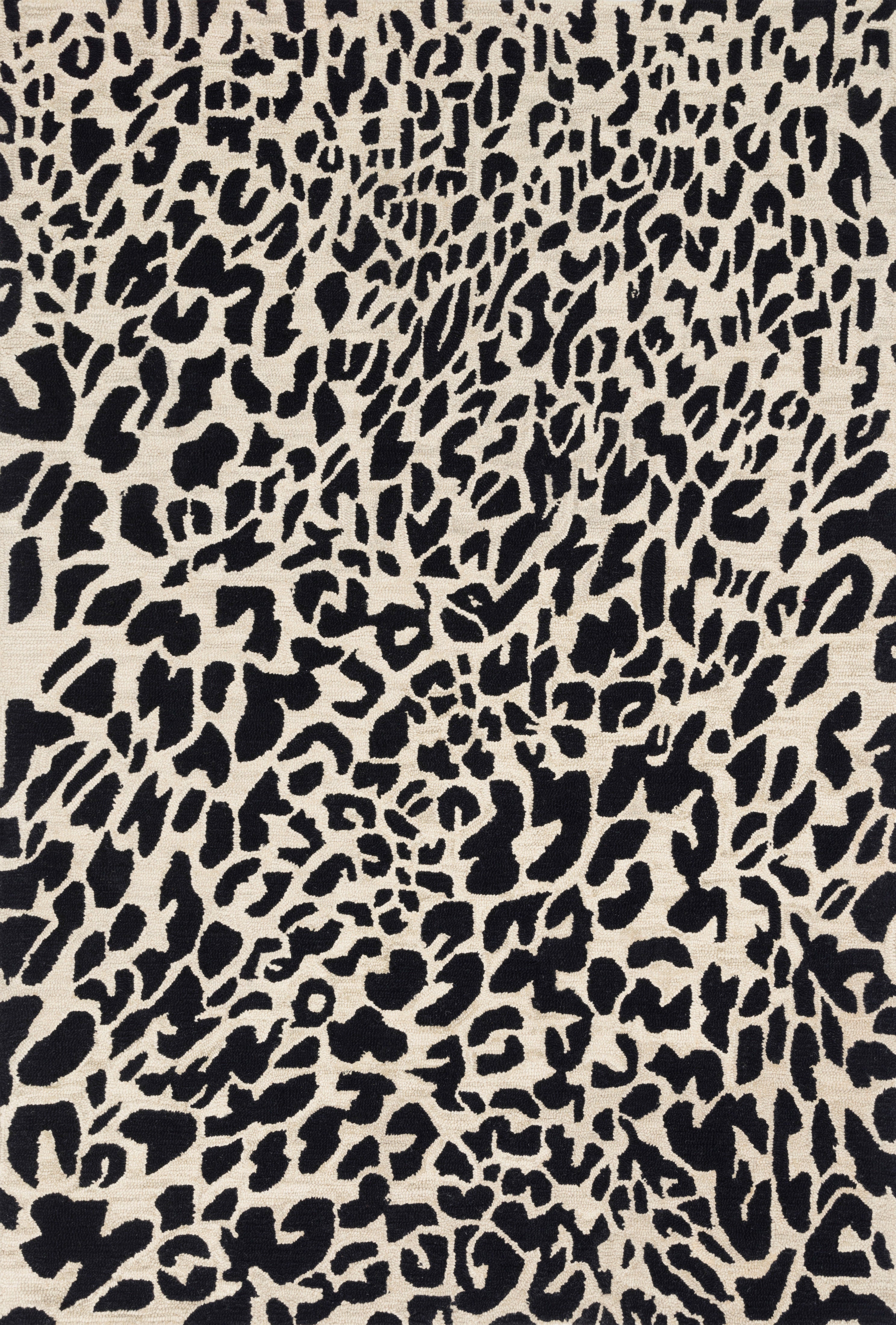 Loloi | Masai Collection | Black / Ivory | MAS-02