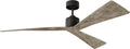Adler 60 Ceiling Fan | Light Grey Weathered Oak Blades Aged Pewter