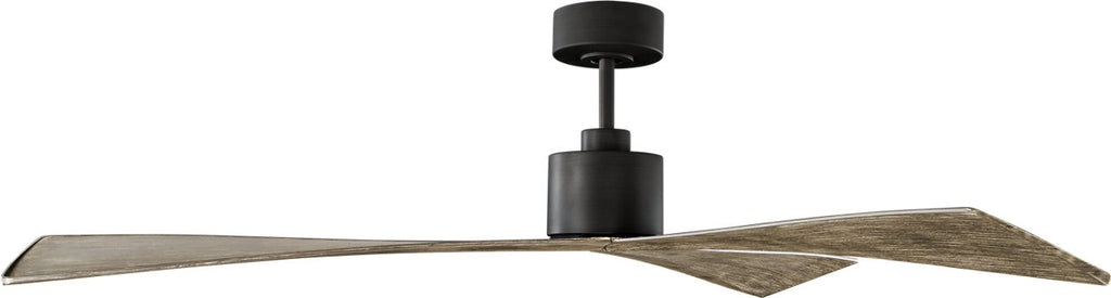 Adler 60 Ceiling Fan | Light Grey Weathered Oak Blades Aged Pewter