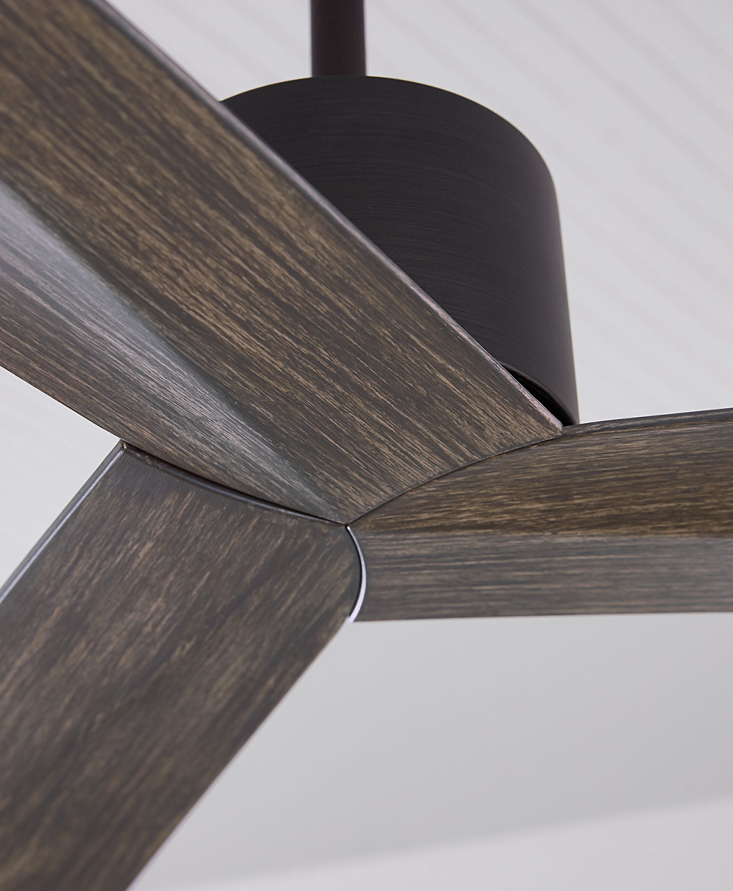Adler 60 Ceiling Fan | Light Grey Weathered Oak Blades Aged Pewter