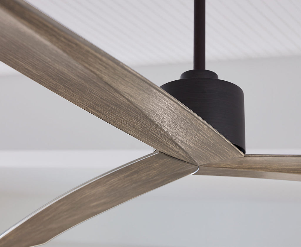Adler 60 Ceiling Fan | Light Grey Weathered Oak Blades Aged Pewter
