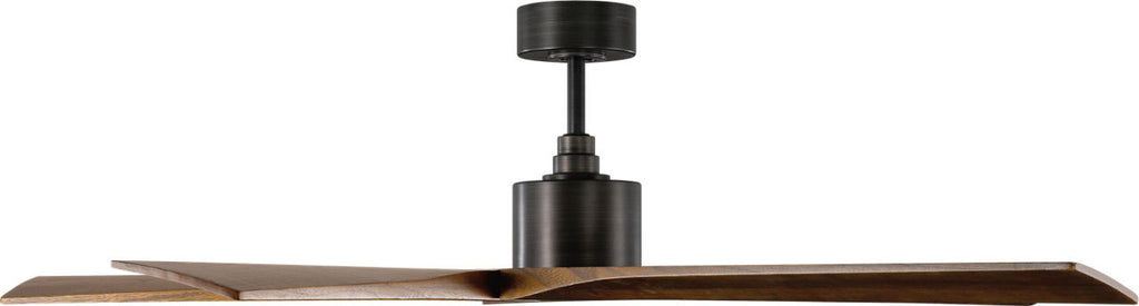 Aspen 56 Ceiling Fan | Dark Walnut Blades Aged Pewter