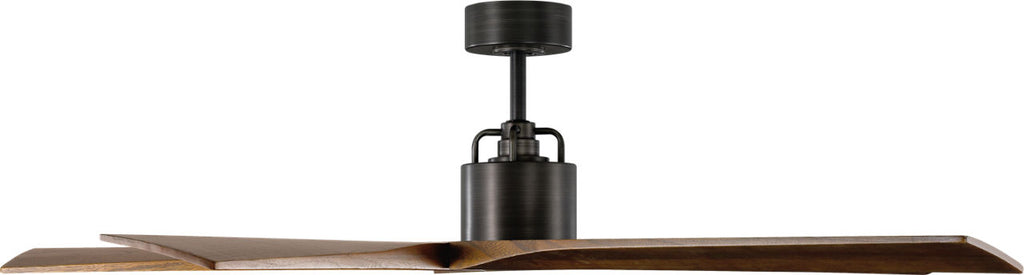 Aspen 56 Ceiling Fan | Dark Walnut Blades Aged Pewter