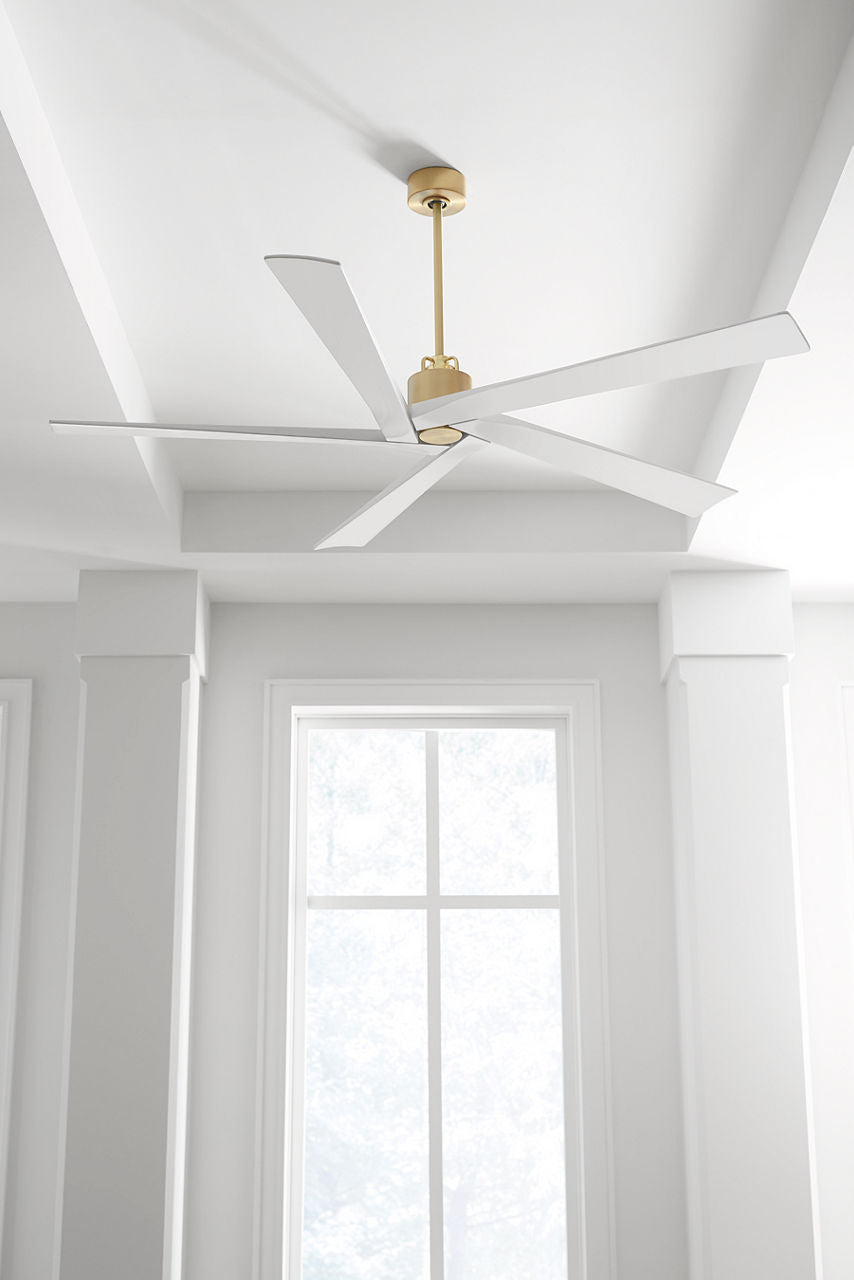 Aspen 70 Ceiling Fan | Blades Matte White