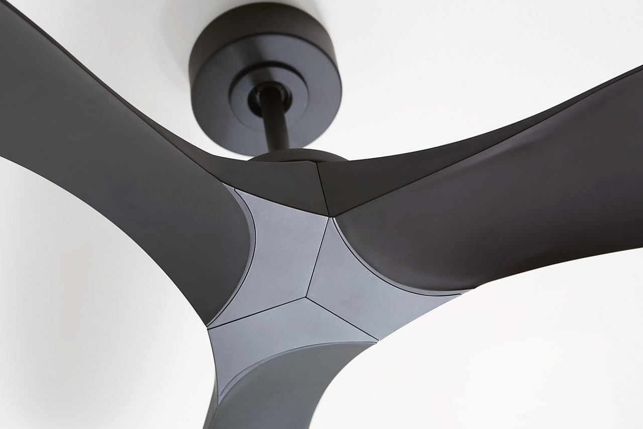 Collins Coastal Smart 60 Ceiling Fan | Blades Midnight Black