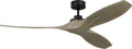 Collins Smart 60 Ceiling Fan | Aged Pewter | Light Grey Weathered Oak Blades
