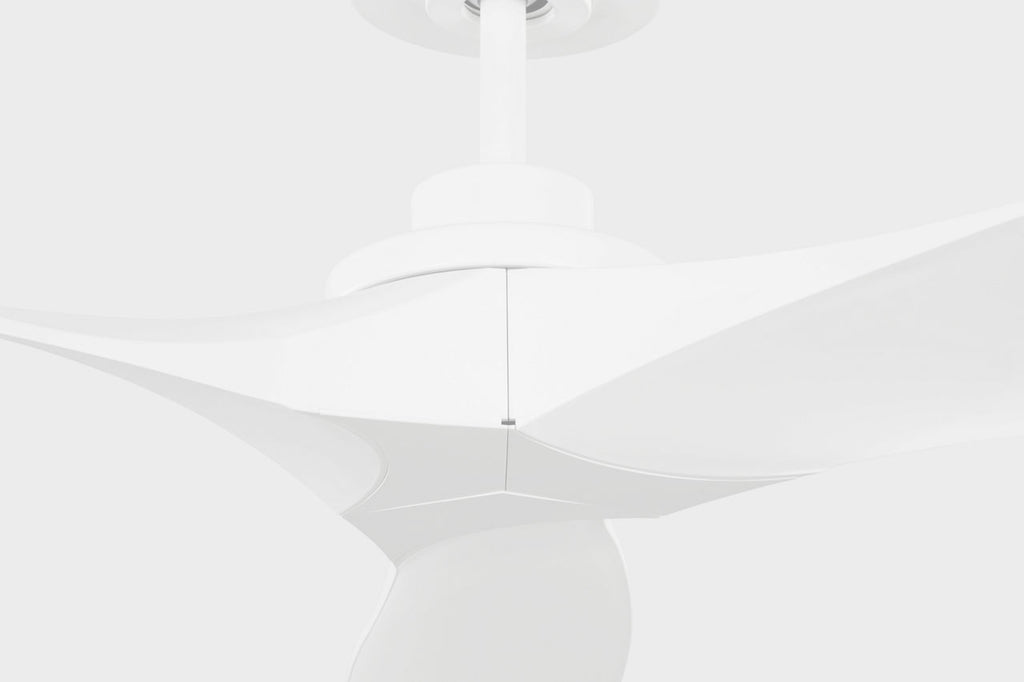 Collins Coastal Smart 60 Ceiling Fan | Blades Matte White