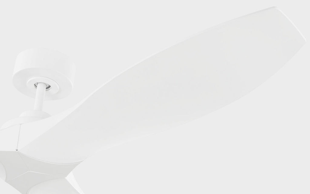 Collins Coastal Smart 60 Ceiling Fan | Blades Matte White