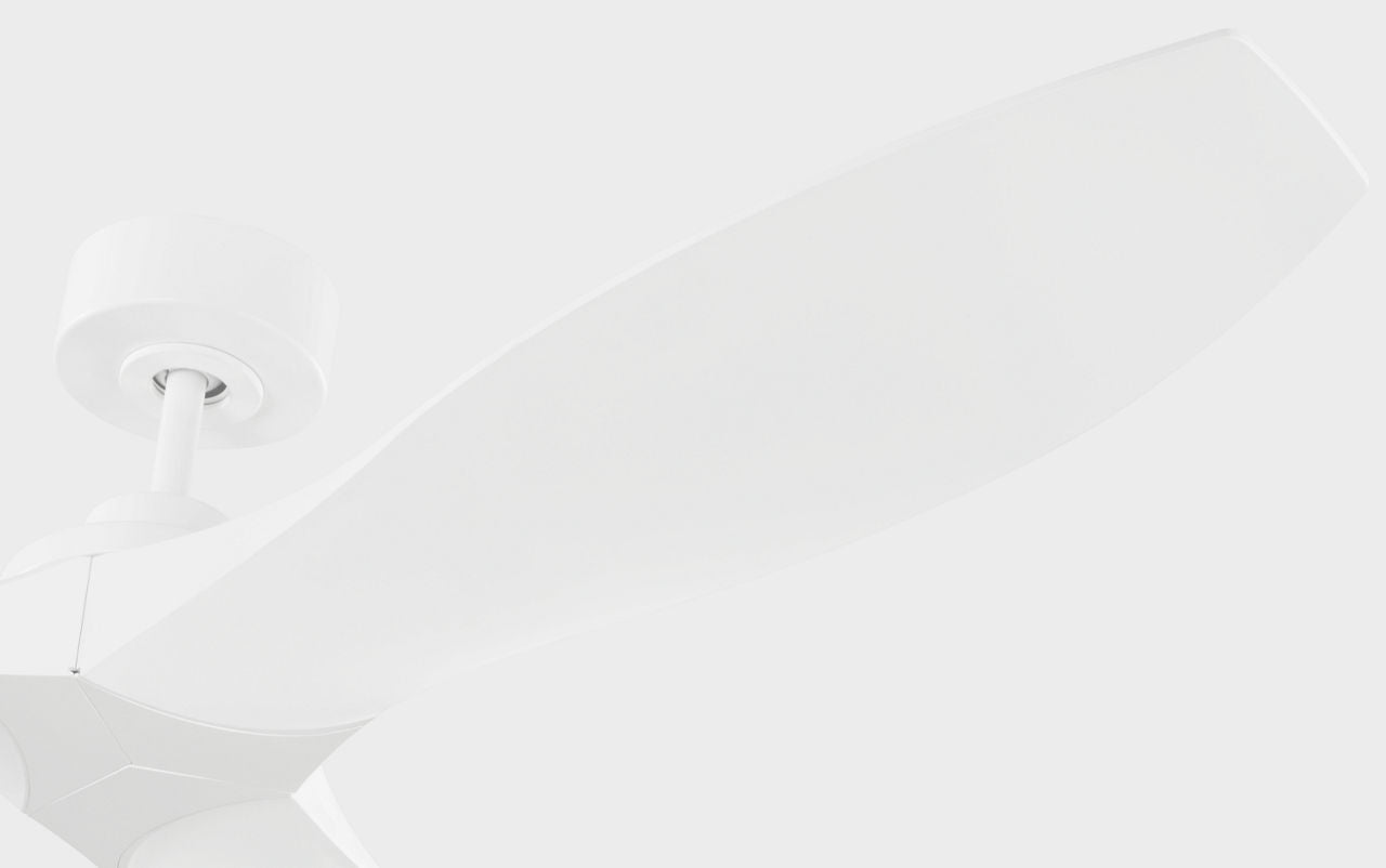 Collins Coastal Smart 60 Ceiling Fan | Blades Matte White