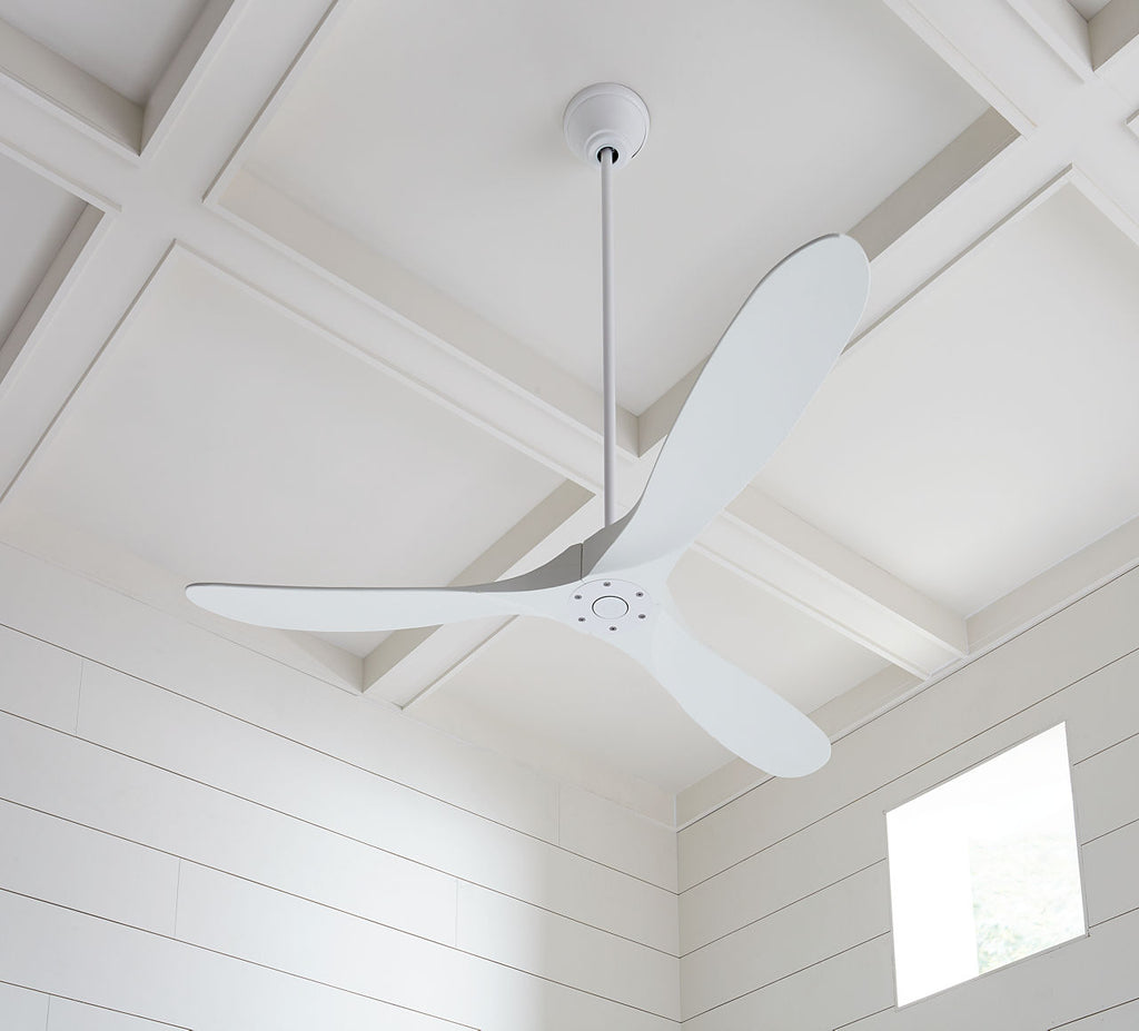 Maverick 60 Ceiling Fan | Blades Matte White