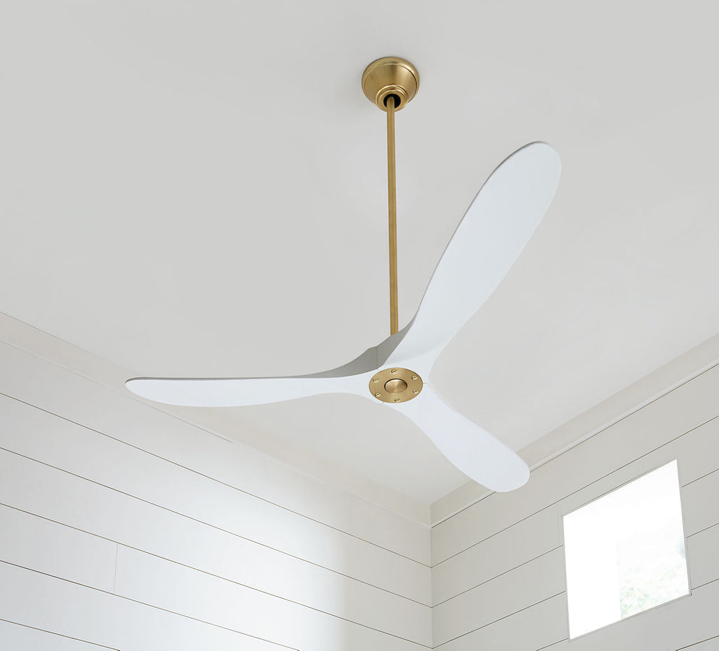 Maverick 60 Ceiling Fan | Blades Matte White