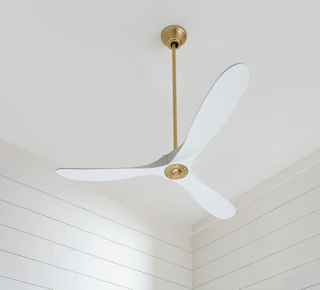 Maverick 60 Ceiling Fan | Blades Matte White