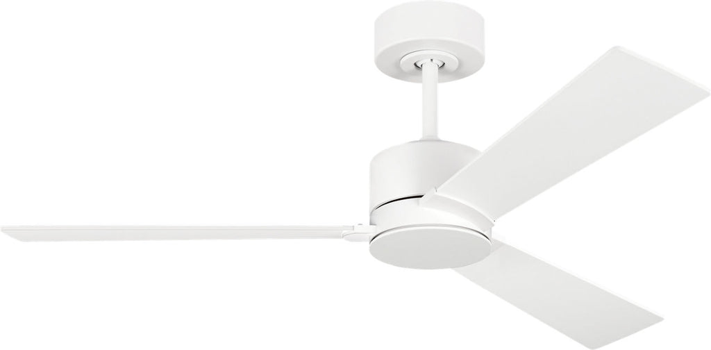 Rozzen 44 Ceiling Fan | Blades Matte White