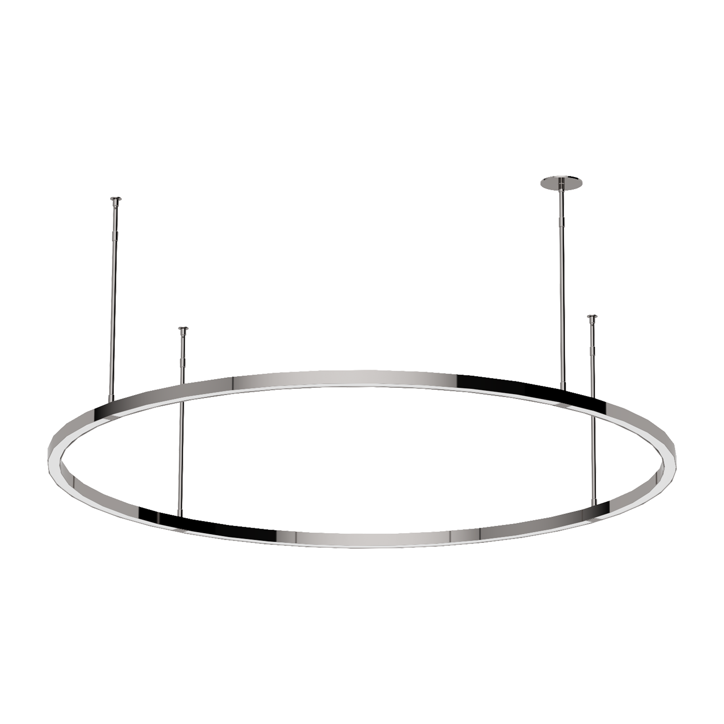 Stagger Ring X-Large Chandelier Nightshade Black 2700K 90 CRI