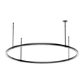 Stagger Ring X-Large Chandelier Polished stainless steel 2700K 90 CRI