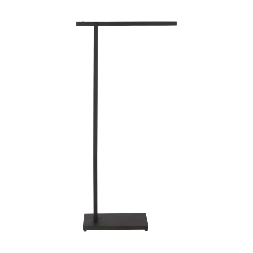 Stagger Small Floor Lamp Nightshade Black 2700K 90 CRI