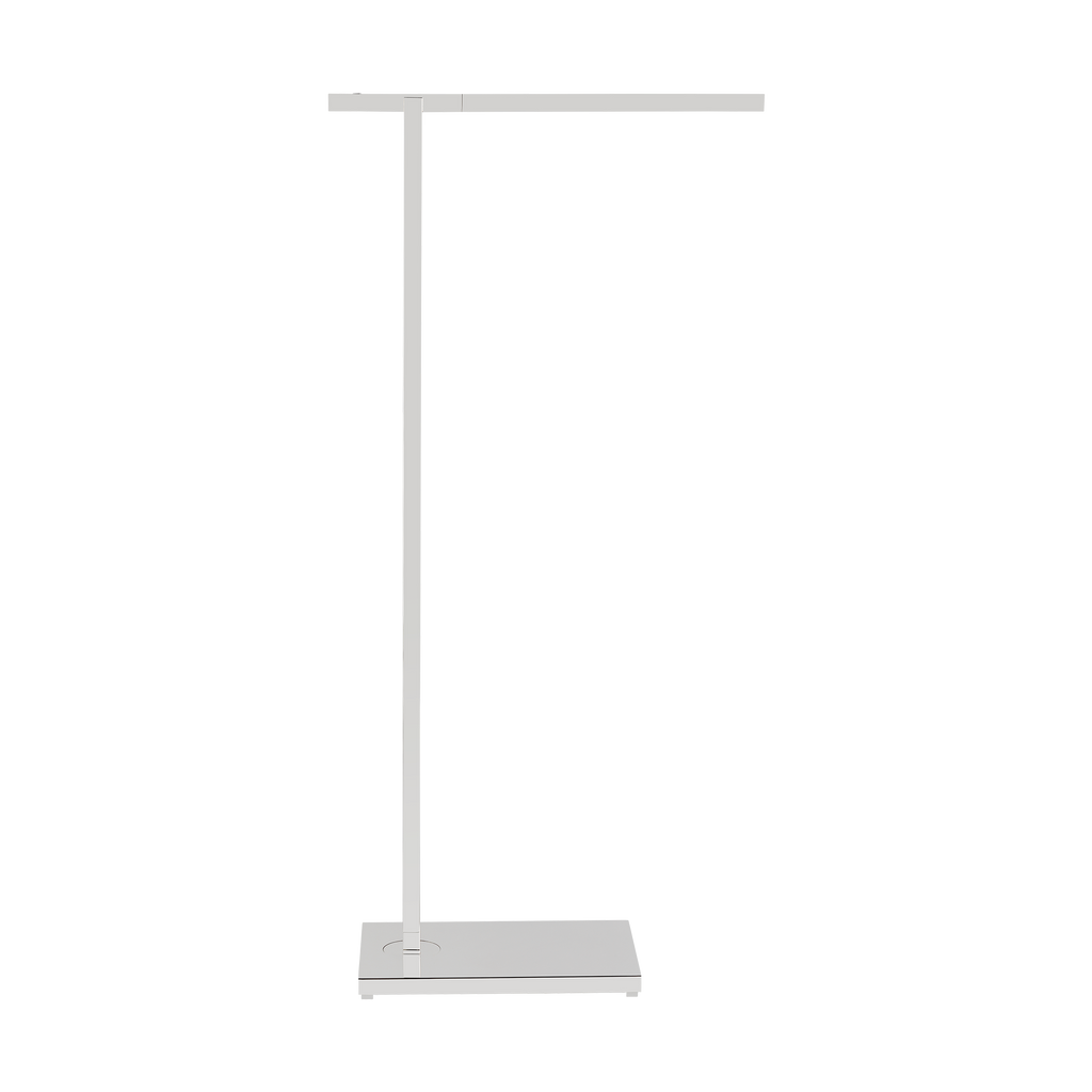 Stagger Small Floor Lamp Polished Nickel 2700K 90 CRI