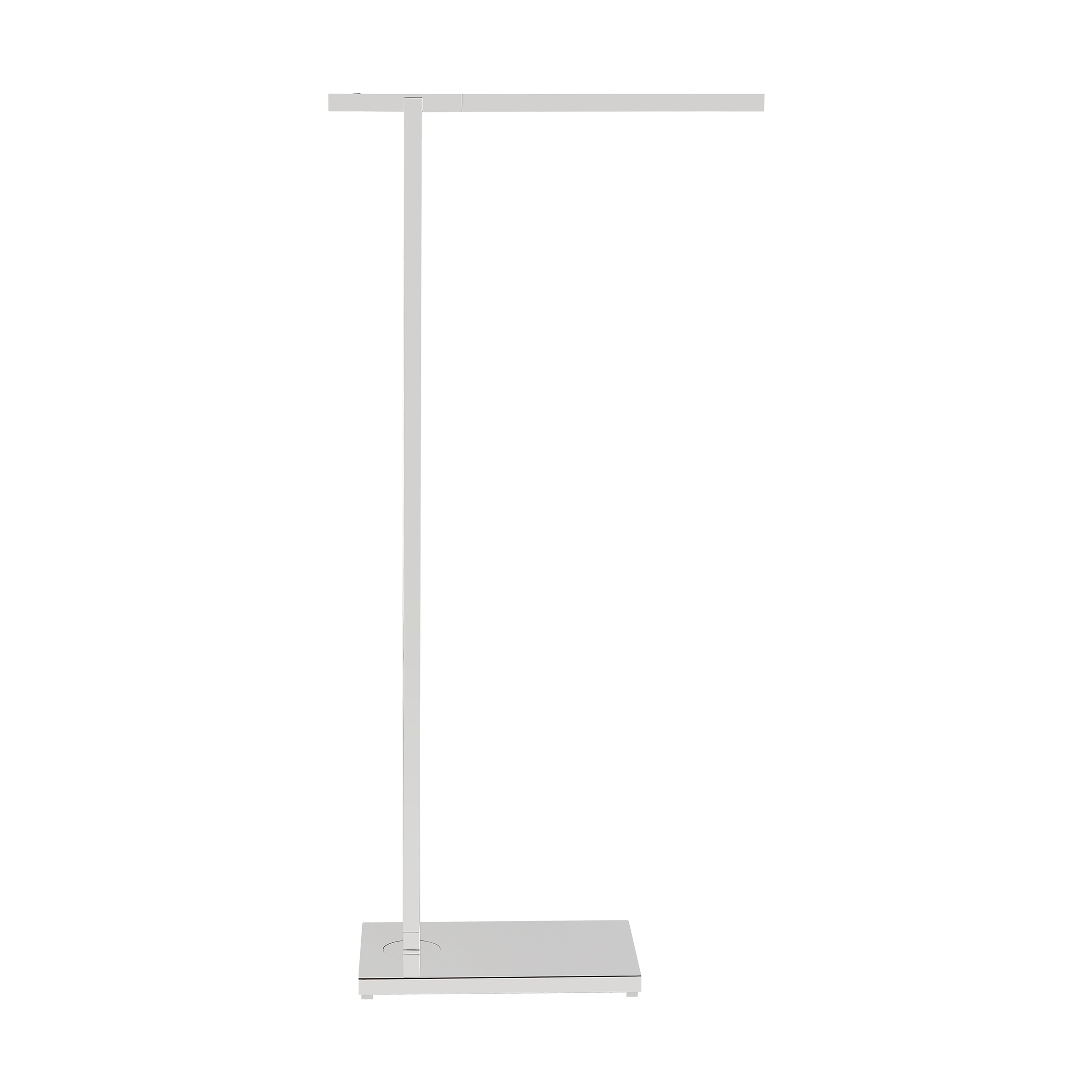 Stagger Small Floor Lamp Polished Nickel 2700K 90 CRI