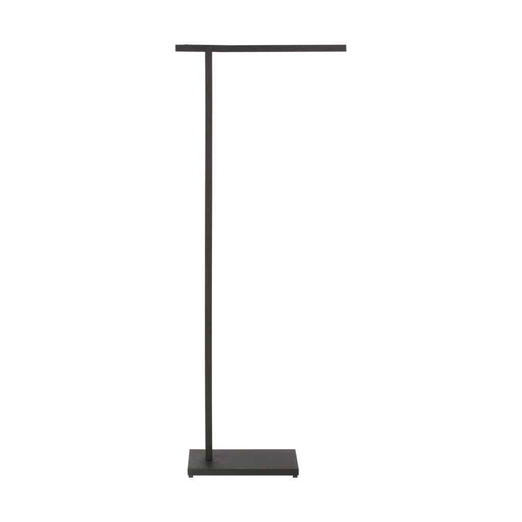 Stagger Medium Floor Lamp Nightshade Black 2700K 90 CRI