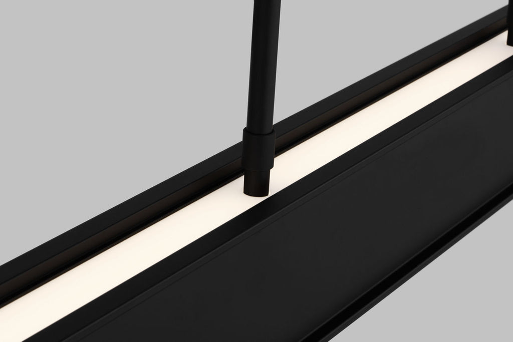 I-Beam 72 Linear Suspension Nightshade Black 2700K 90 CRI integrated led 90 cri 2700k 120v
