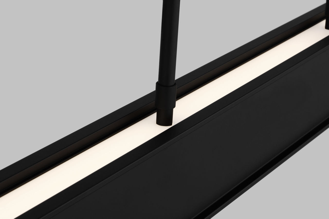 I-Beam 72 Linear Suspension Nightshade Black 2700K 90 CRI integrated led 90 cri 2700k 120v