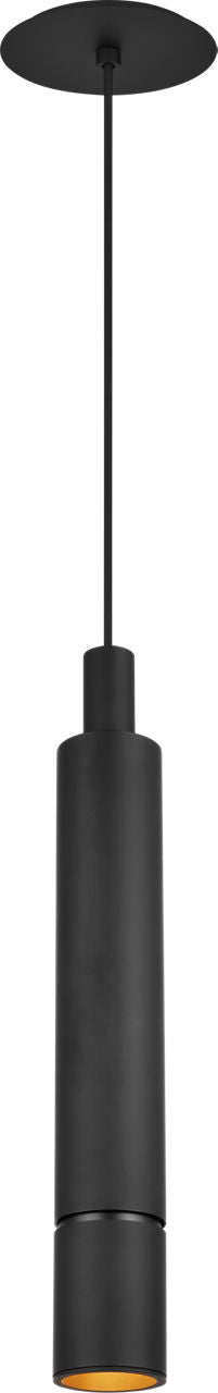Sottile Large Pendant Nightshade Black LED 2700K 90 CRI 120-277V