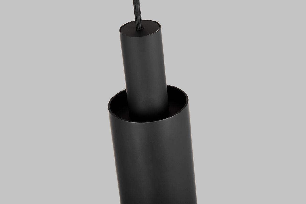 Sottile Large Pendant Nightshade Black LED 2700K 90 CRI 120-277V