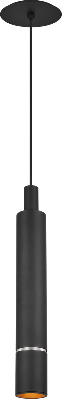 Sottile Large Pendant Nightshade Black LED 2700K 90 CRI 120-277V