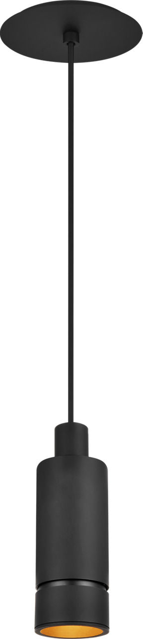 Sottile Small Pendant Nightshade Black LED 2700K 90 CRI 120-277V