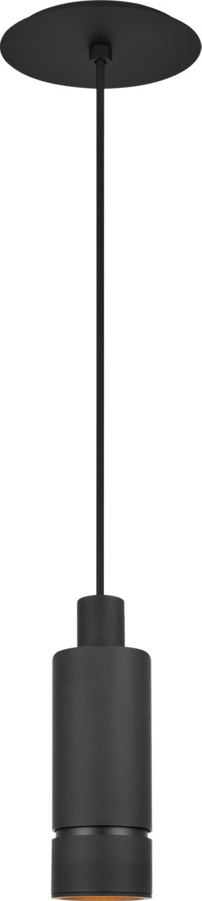 Sottile Small Pendant Nightshade Black LED 2700K 90 CRI 120-277V