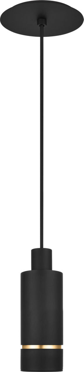 Sottile Small Pendant Nightshade Black LED 2700K 90 CRI 120-277V