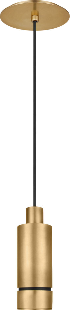 Sottile Small Pendant Natural Brass LED 2700K 90 CRI 120-277V