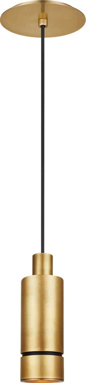 Sottile Small Pendant Natural Brass LED 2700K 90 CRI 120-277V