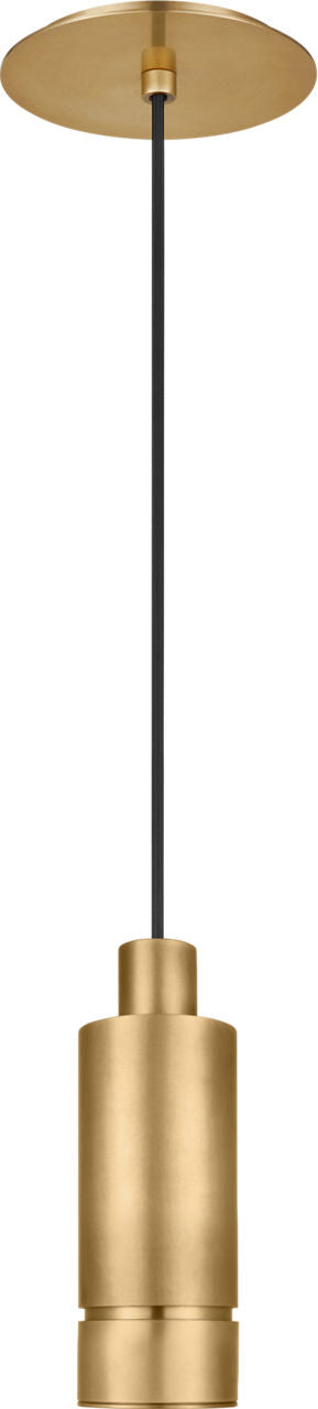 Sottile Small Pendant Natural Brass LED 2700K 90 CRI 120-277V