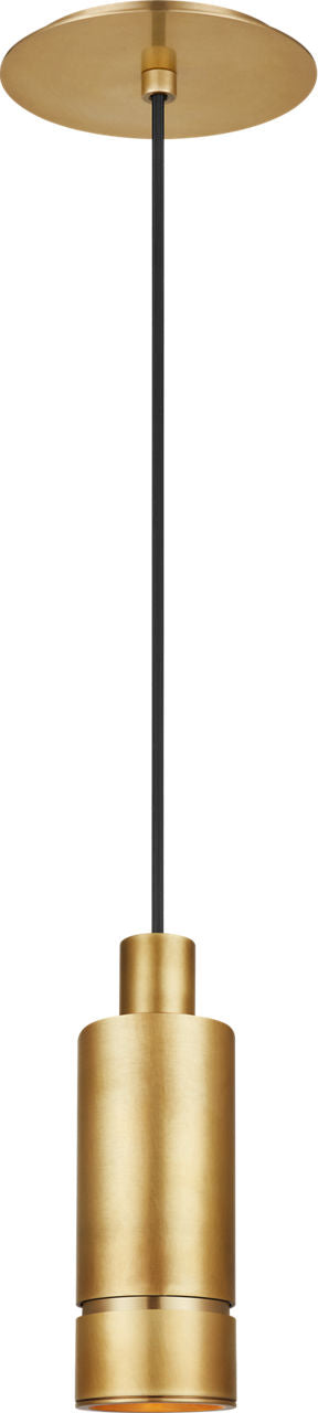 Sottile Small Pendant Natural Brass LED 2700K 90 CRI 120-277V