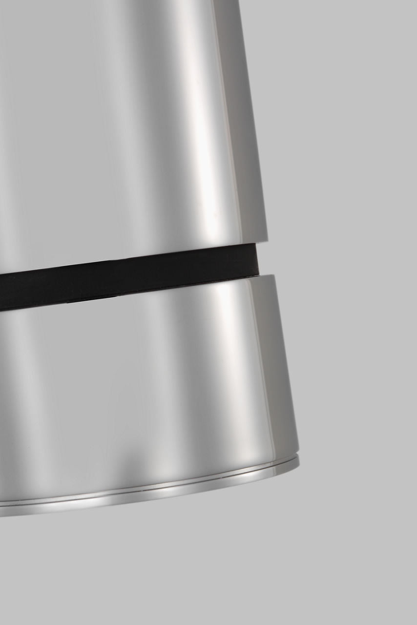 Sottile Small Pendant polished stainless steel 2700K 90 CRI integrated led 90 cri 2700k 120v-277v unv