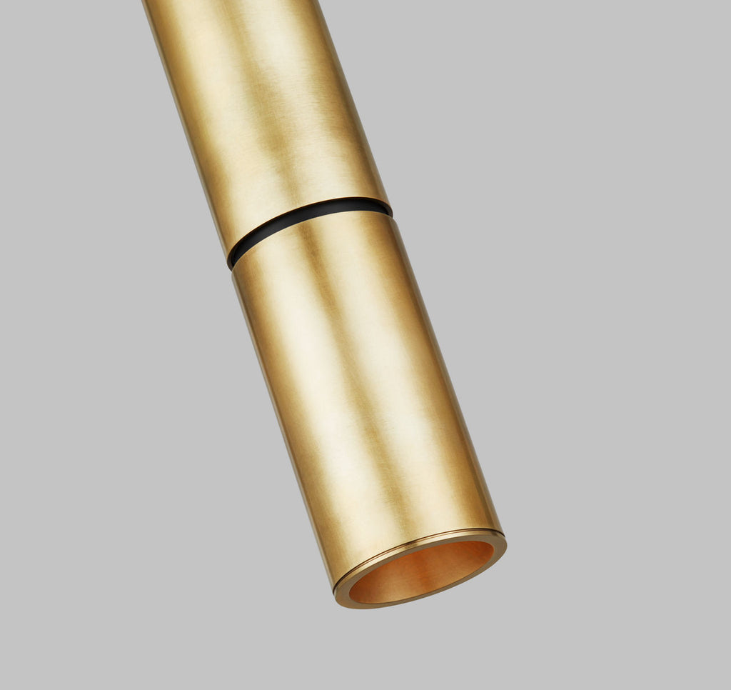 Sottile X-Large Pendant Natural Brass LED 2700K 90 CRI 120-277V