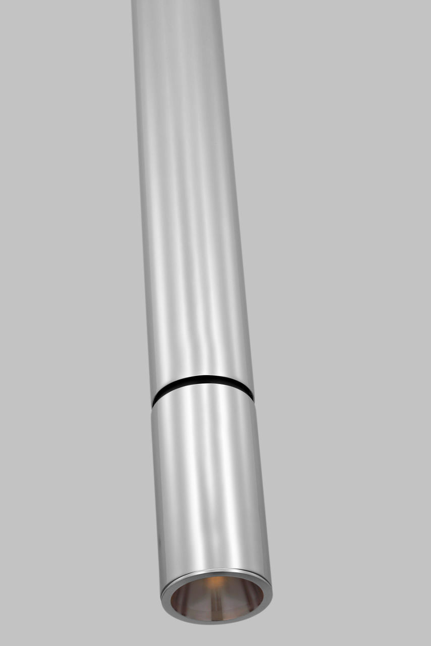 Sottile X-Large Pendant polished stainless steel 2700K 90 CRI integrated led 90 cri 2700k 120v-277v unv