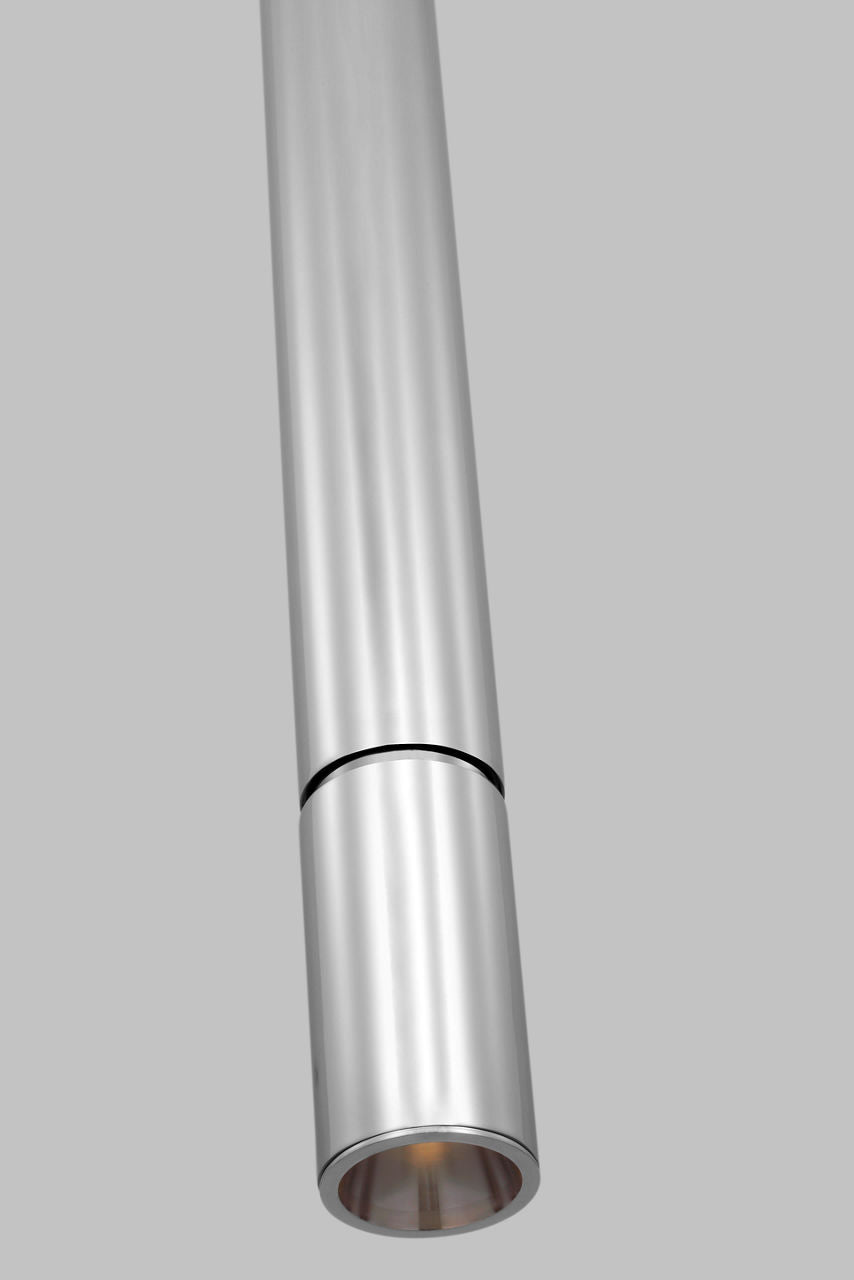 Sottile X-Large Pendant polished stainless steel 2700K 90 CRI integrated led 90 cri 2700k 120v-277v unv