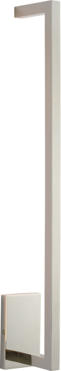 Stagger Small Wall Sconce Polished Nickel Integrated LED 2700K 90 CRI 277V