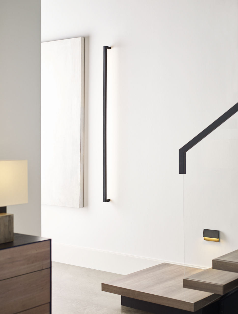 Stagger Medium Wall Sconce Nightshade Black 2700K 90 CRI integrated led 90 cri 2700k 120v