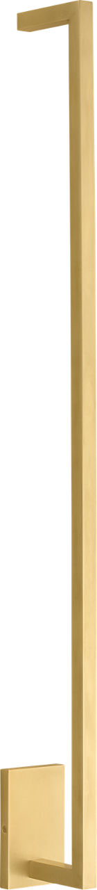 Stagger Medium Wall Sconce Natural Brass Integrated LED 2700K 90 CRI 120V