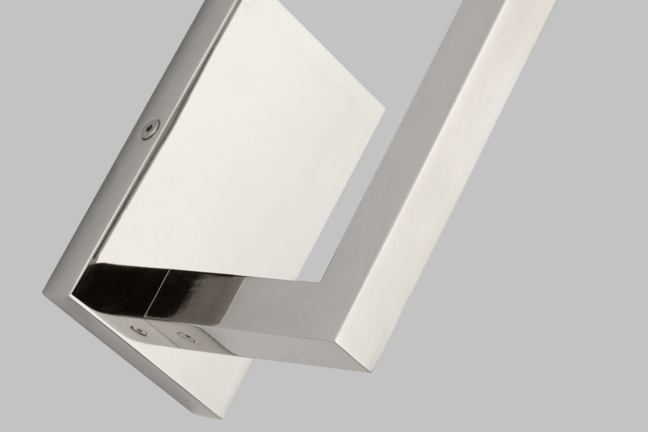 Stagger Medium Wall Sconce Polished Nickel Integrated LED 2700K 90 CRI 277V