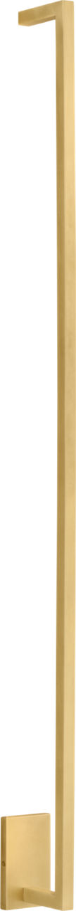 Stagger Large Wall Sconce Natural Brass 2700K 90 CRI integrated led 90 cri 2700k 120v